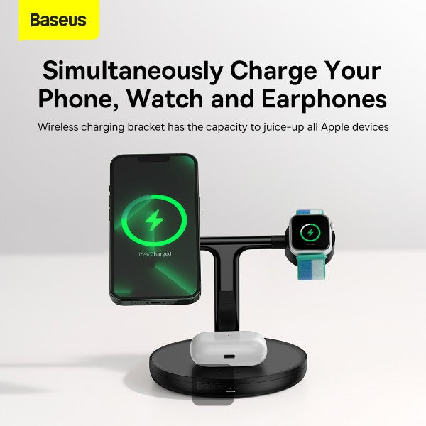 Swan 3-in-1 Baseus Wireless Magnetic